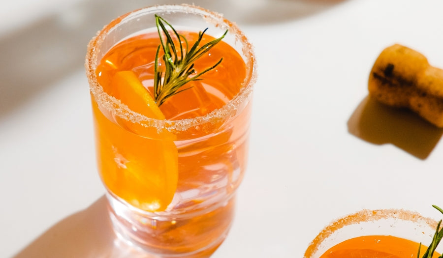 Honey and Orange Fizz Mocktail