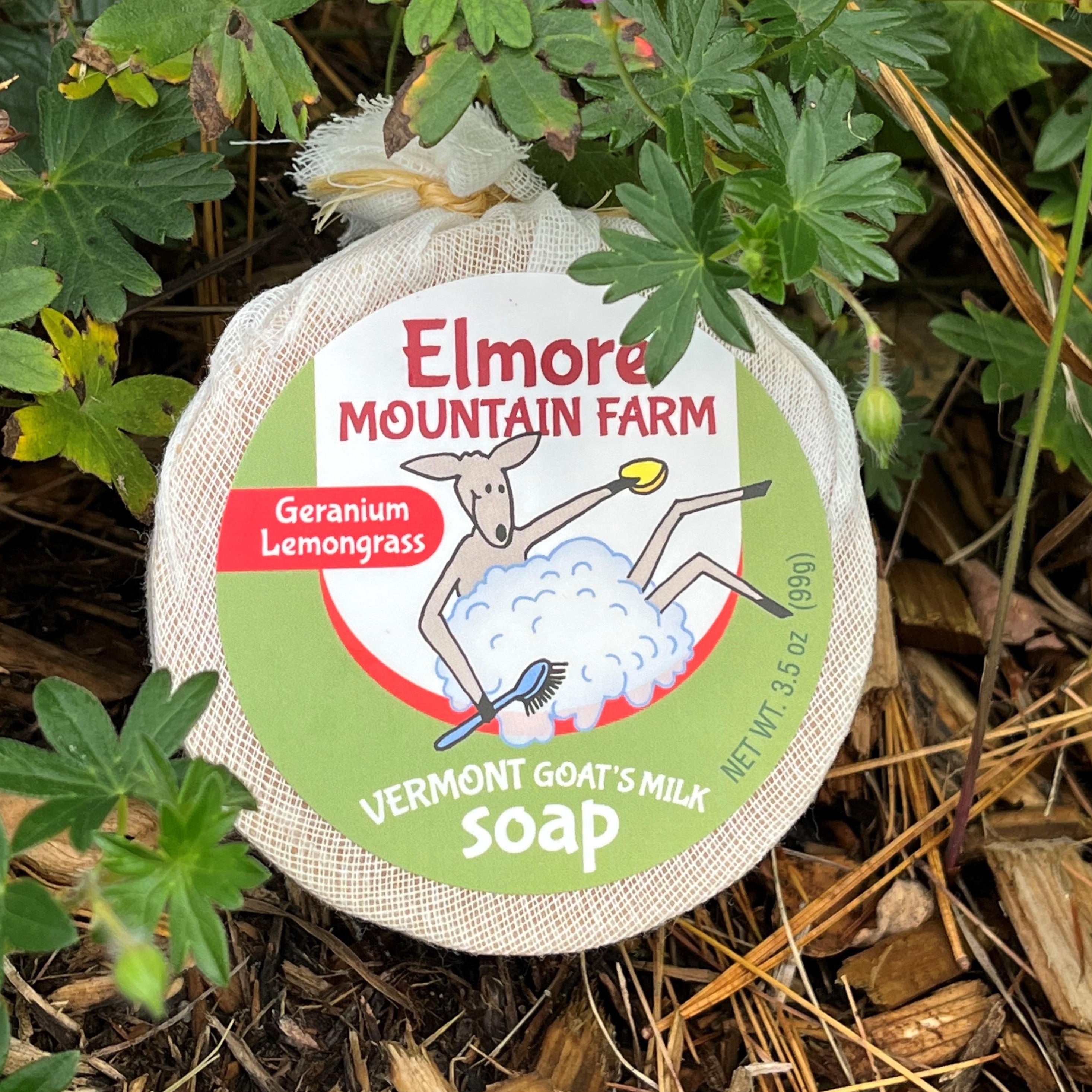 Geranium Lemongrass Goat Milk Soap - Elmore Mountain Farm Soapworks