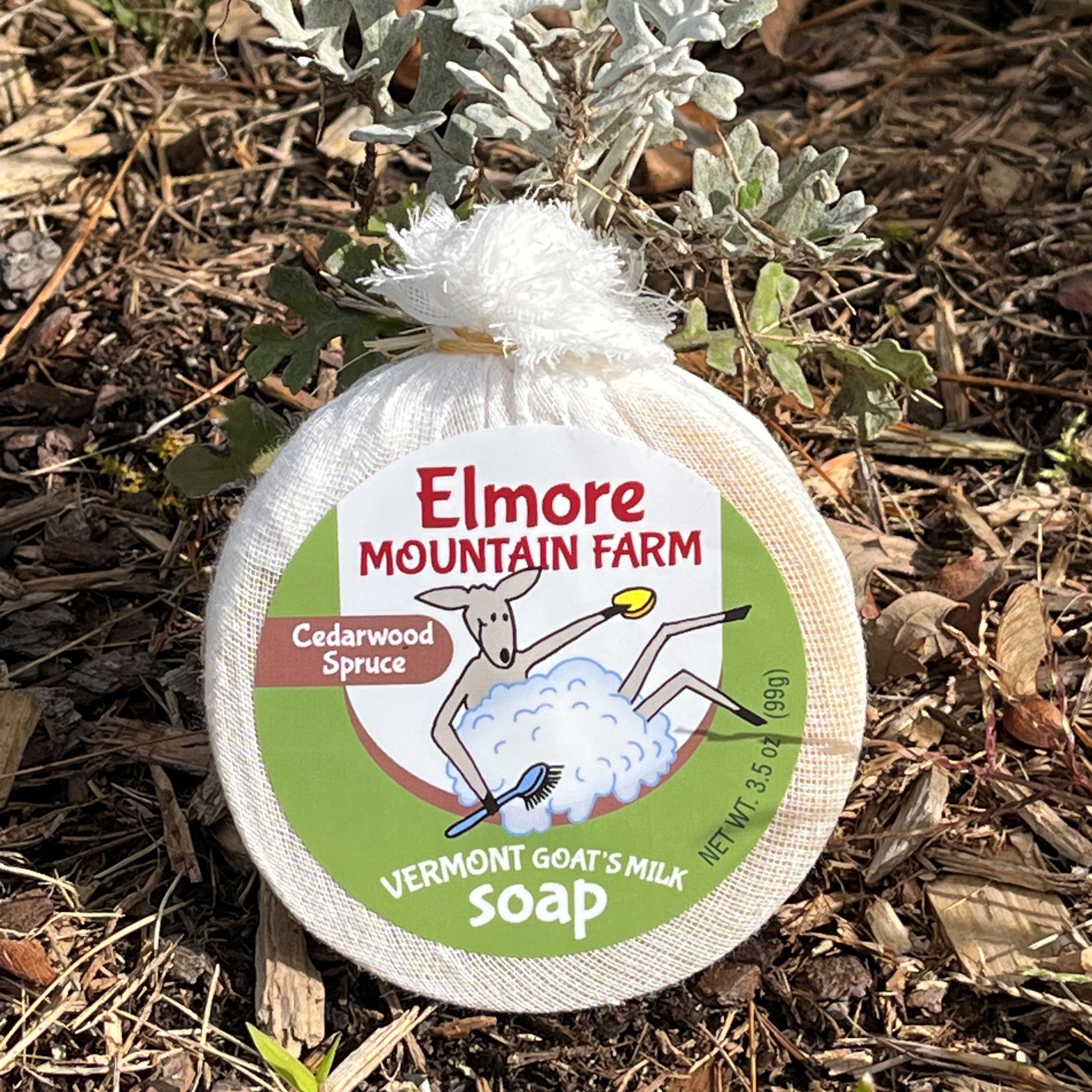 Cedarwood Spruce Goat Milk Soap - Elmore Mountain Farm Soapworks