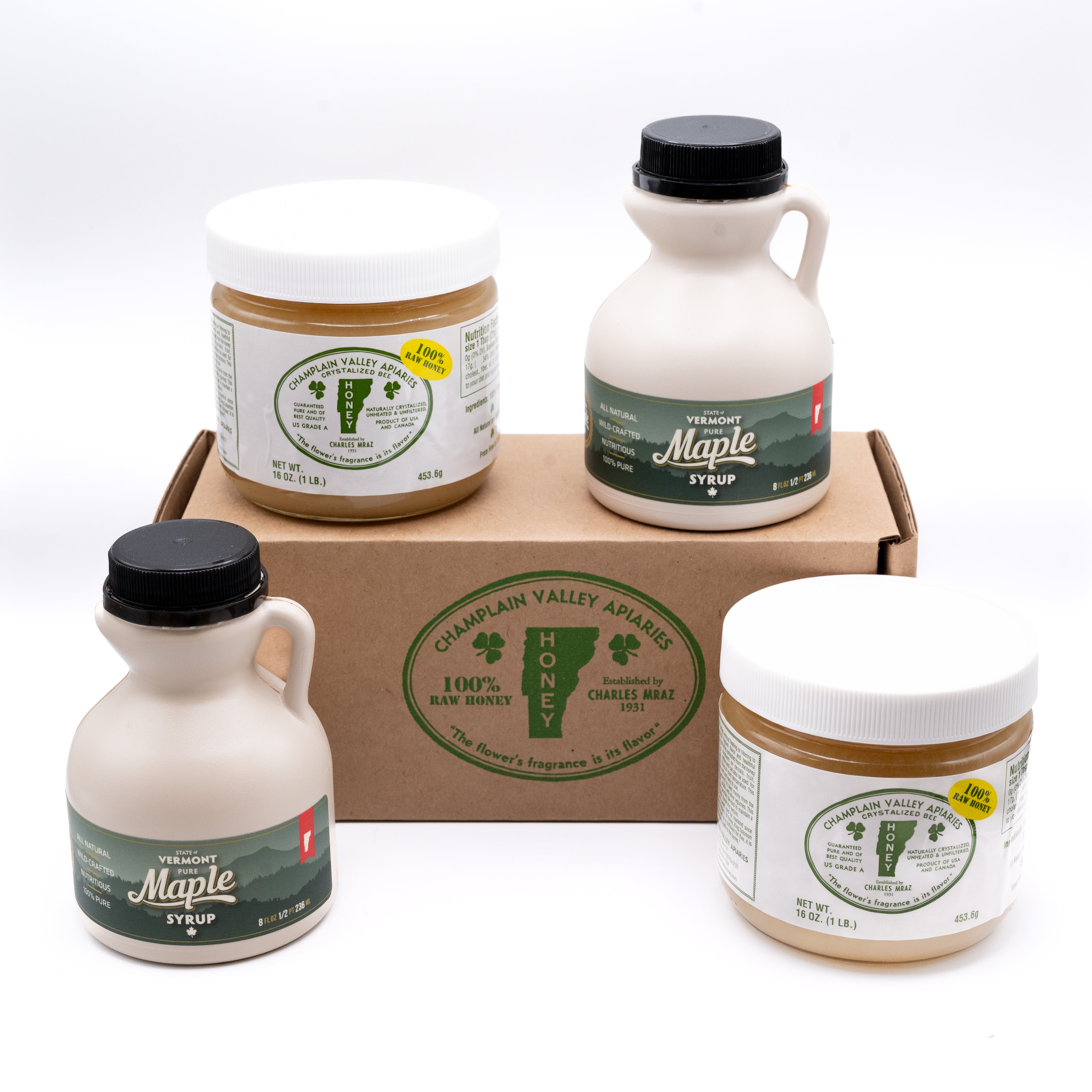 Bee & Tree Gift Pack - Honey and Maple Syrup